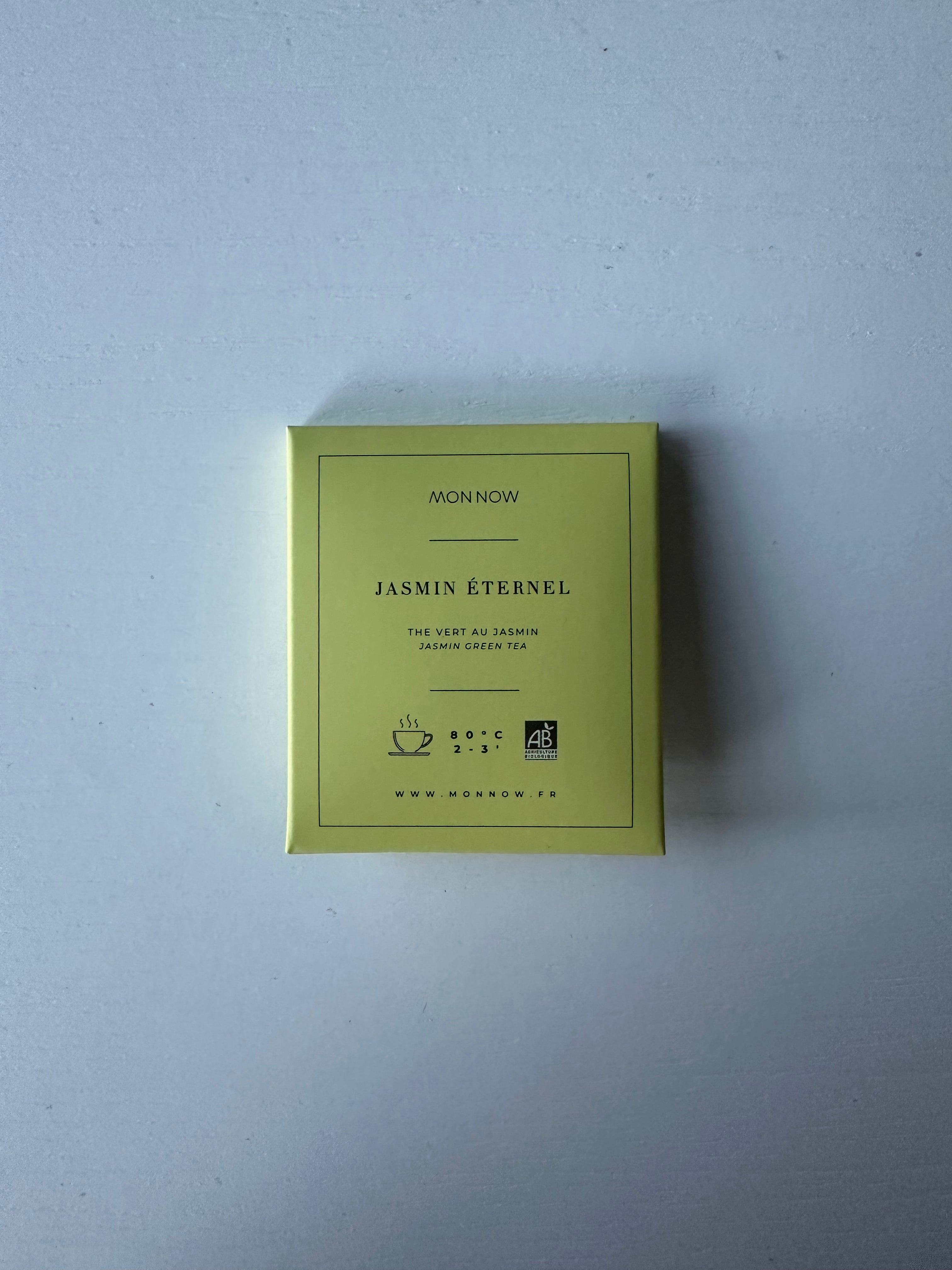 Thé Papillon - Message Positif & Inspiration – Coffret de 8 Thés verts au Jasmin Bio