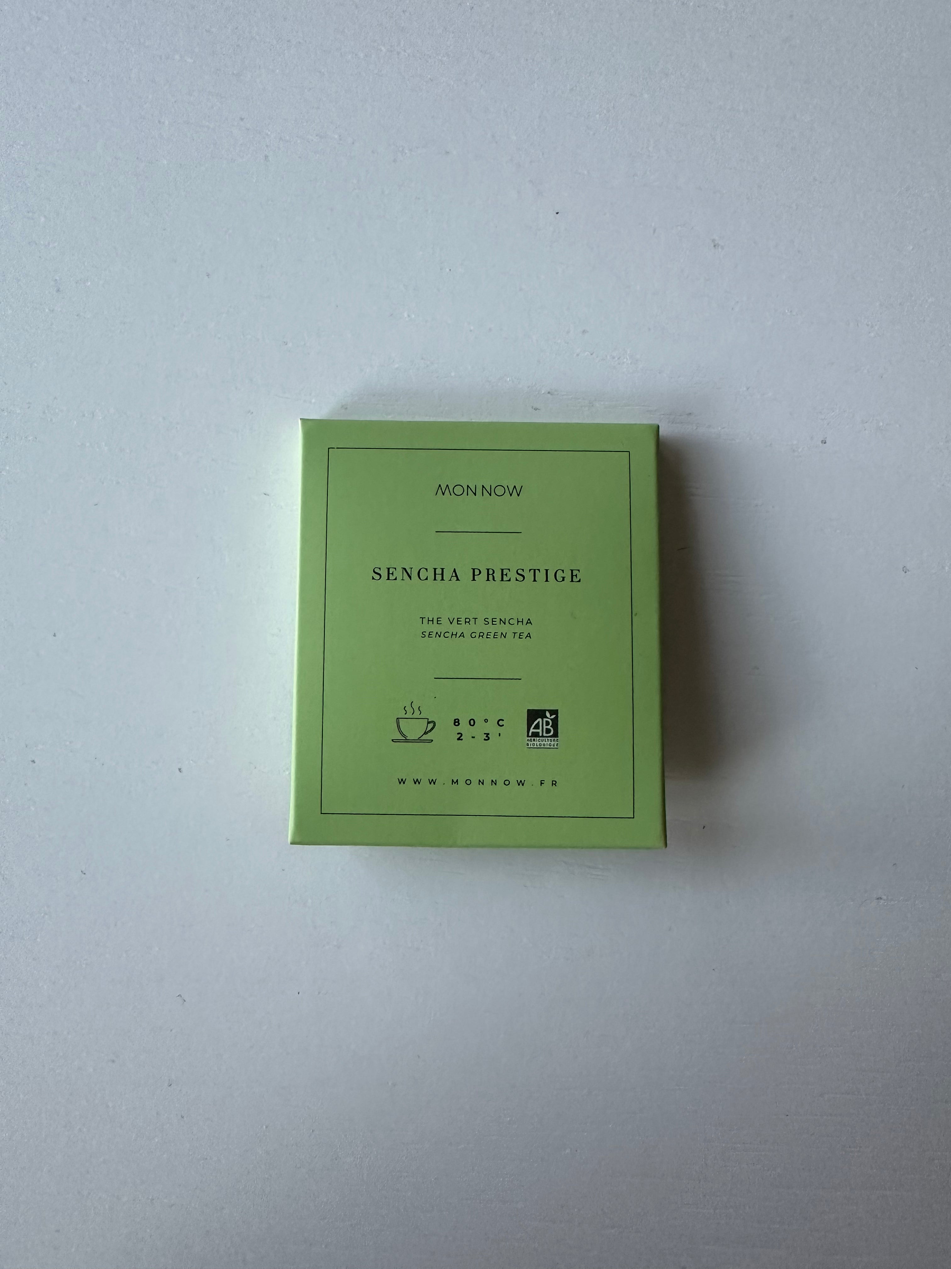 Thé Papillon - Message Positif & Inspiration – Coffret de 8 Thés verts Sencha Prestige Bio