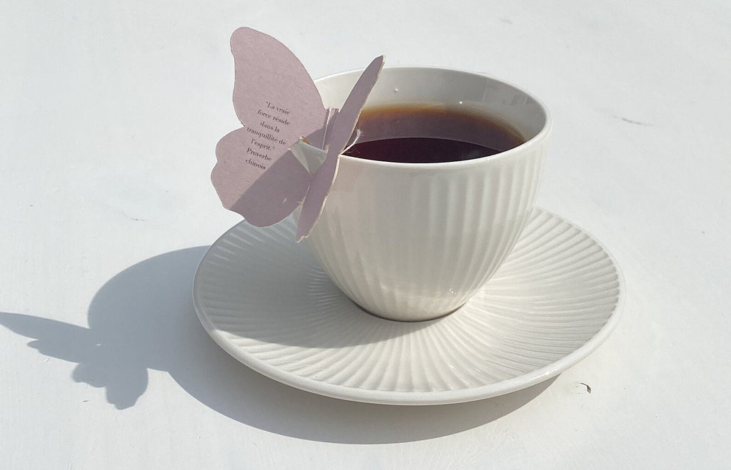 Thé Papillon - Message Positif & Inspiration – Coffret de 8 Thés Oolong Velours Bio